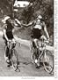 Archrivals Gino Bartali and Fausto Coppi by Presse 'e sports. Size 21.54 inches width by 28.95 inches height. High Quality Art Poster Print