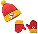 NFL '47 Brand Bam Bam Cuff Knit Pom Hat and Mittens Set