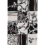 Dalyn Rugs Studio 20 5 Feet by 7 Feet 9 Inch Area Rug Black