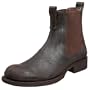 FRYE Men's Fulton Chelsea Boot,Dark Brown,8.5 M