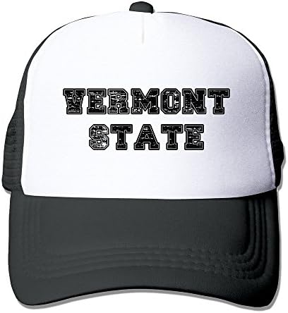 Usa Vermont State Logo Trucker Baseball Mesh Hat Adjustable Cool Hats