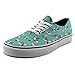 Vans OLD SKOOL (POOL VIBES) mens skateboarding-shoes VN-04OJJPF - AQUA SEA/TRUE WHITE