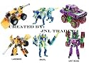 Transformers Cybertron Primus Unleashed 3 Pack Combo - Landmine, Snarl and Dirt Boss (Extremely Rare)