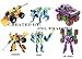 Transformers Cybertron Primus Unleashed 3 Pack Combo - Landmine, Snarl and Dirt Boss (Extremely Rare)