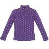 polka-dot turtleneck