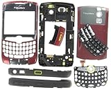 Blackberry Curve 8350i Nextel OEM Full Housing With Battery Door Red