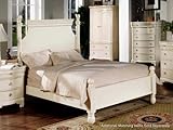 YT Furniture Bayle Bed (Whitewash)