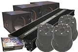 Sub Deal 4 - 3x3000w Subs, 8000w Amp, 3xBoxs, 8000w Kit