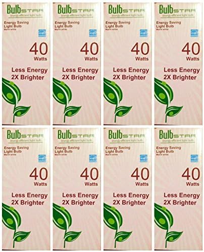 Bulbstar CFL Bulb Warm white 40-Watts equivalent to 150w incandescent
