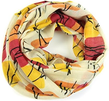 ALK Bohemian Warm Floral Tassel Women Long Wool Scarf