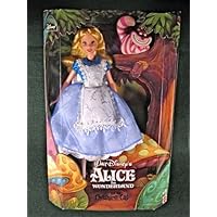 1999 Alice in Wonderland Barbie Doll with Cheshire Cat Disney Collector