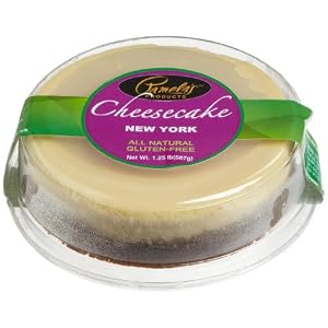 Pamela's Products New York Cheesecake (6-Inch Cake), 1.25-Pound Cheesecake by Pamela's Products