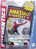  : Marvel Authentics Amazing Fantasy Spider Man 1:64 Die Cast Car with Comic