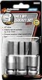 Performance Tool  W86023 Hex Bit Socket Set, Large, 3-Piece