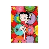 Betty Boop Lenticular Postcard 4x6 , 3D Futuristic Spheres... by Betty Boop