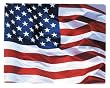 Fellowes Brite Mat Optical Mousepad - US Flag 9 3/8" x 7 1/2" x 1/16"