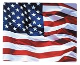Fellowes Brite Mat Optical Mousepad - US Flag 9 3/8 x 7 1/2 x 1/16