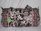 Vera Bradley Small Duffel Bag in Imperial Toile