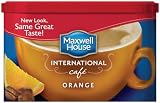 Maxwell House International Coffee Orange Cafe, 9.3-Ounce Container, (Pack of 4)