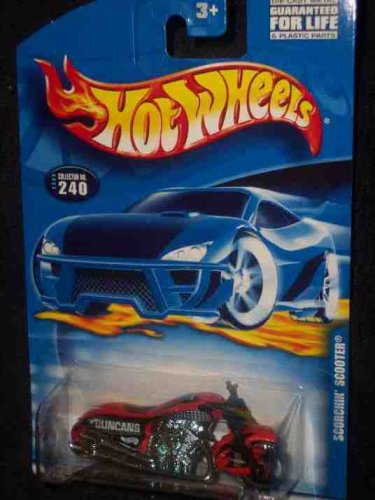 #2000-240 Scorchin Scooter Collectible Collector Car Mattel Hot Wheels 1:64 Scale