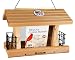 Woodlink Deluxe Cedar Bird Feeder with Suet Cages