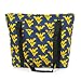 West Virginia University WVU Logo Tote Bag Cotton with WATERPROOF LINING UNDERSIDE Travel, Baby, Diapers, Sports Gym or Beach Cute Best Unique GIFT IDEA for Him Her Man Men DAD MOM Mother Woman Women Ladies