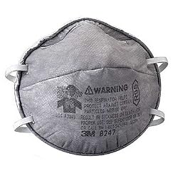3M 8247 R95 Particulate Respirator with OV Relief, box of 20