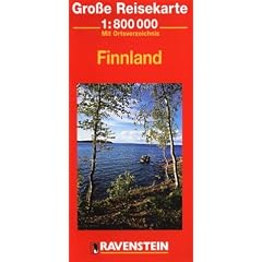 Ravenstein Karten, Nr.6877 : Finnland (Ravenstein International Maps)