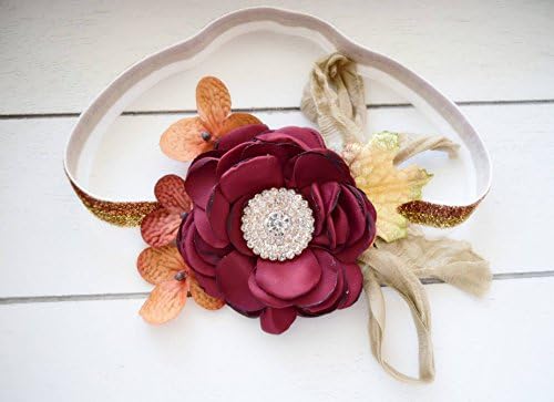 See you in September Floral Fall Headband