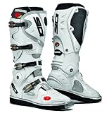 Sidi Crossfire TA Motorcycle Boots - White Size 11
