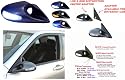 Nissan Sentra B14 Fuzion Mirrors 95-98 [fuz-m3-26921]