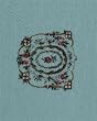 Miniature Blue Needlework Kit by Lindee's Little Linens