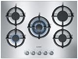 BOSCH PCQ775B20E 70cm Edelstahl Gas Kochfeld PCQ 775B20E