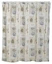 Croscill Spa Leaf Shower Curtain