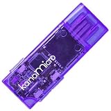GREEN HOUSE microSD対応カンタン手軽デジタルオーディオ Kana micro パープル GH-KANAMR-V