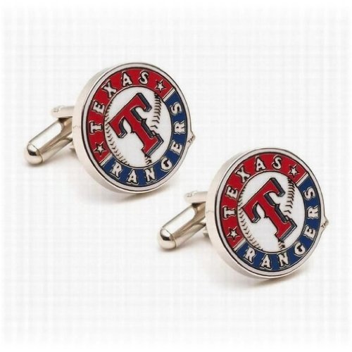 Texas Rangers Cufflinks - One Size