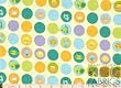 By The Yard Animal Dots Quilt Cotton Flannel Fabric
