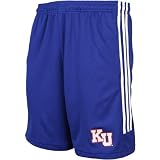 Adidas Kansas Jayhawks Royal Blue Team Logo Shorts