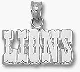 Detroit Lions Lions 5/16 Pendant - Sterling Silver Jewelry