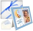 Baptism Christening Gifts for Godfather "With Love" Boy Picture Frame Package