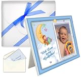 Baptism Christening Gifts for Godfather With Love Boy Picture Frame