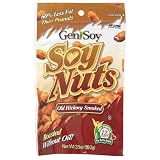 Genisoy Soy Nuts, Old Hickory Smoked, 3.5-Ounce Bags (Pack of 12)