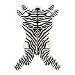 Zebra Design Rug - Zebra (4x6' Hide Shaped)