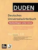 Eigenschaften Bibliographisches Institut & F. A. Brockhaus  / Duden - Deutsches Universalwörterbuch Version 3.0. Office-Bibliothek für Linux. CD-ROM