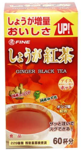 ファイン しょうが紅茶 60包