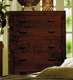 IMAGE OF Bedroom Chest Contemporary Style in Cherry Oak Finish