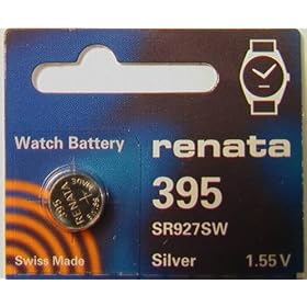 Renata 395 Silver Oxide Watch Battery Sr927sw
