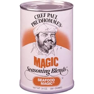 Chef Paul Prudhomme's Magic Seasoning Blends ~ Seafood Magic, 24-Ounce Canister by Magic Seasoning Blends