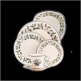 Lenox Holiday Platinum Ivory China Dinner Plate