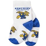 Kentucky Wildcats White Infant (903) Bootie Socks